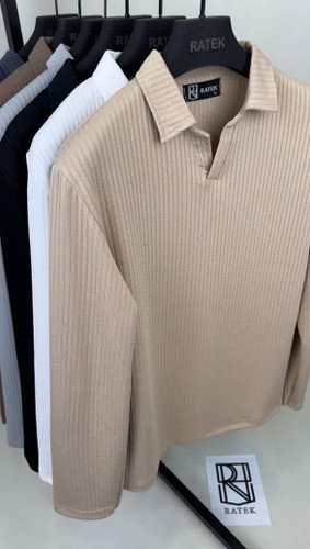 بلوز نیم یقه مراکشی مردانه اورجینال استایل اولد مانی old money