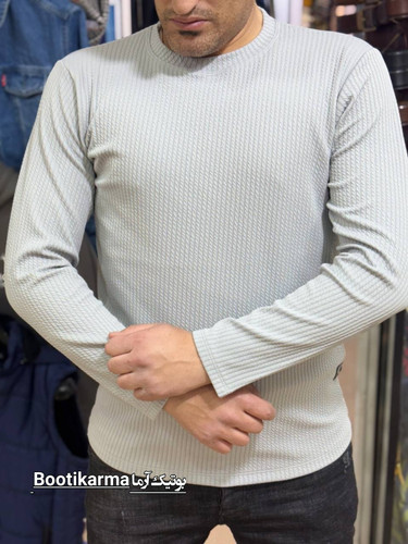 تیشرت بهاره آستین بلند مردانه یقه گرد اورجینال 6 رنگ